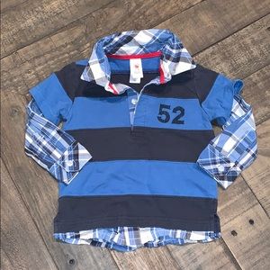 Cool rugby double shirt